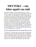 TRYTOKC – sức khỏe người cao tuổi