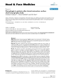 báo cáo khoa học:"  Oynophagia in patients after dental extraction: surface electromyography study"