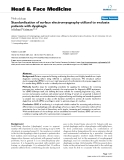 báo cáo khoa học:" Standardization of surface electromyography utilized to evaluate patients with dysphagia"