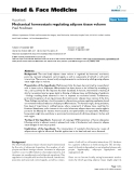 báo cáo khoa học:" Mechanical homeostasis regulating adipose tissue volume Paul Svedman"