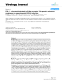 Báo cáo khoa học: " FSL-1, a bacterial-derived toll-like receptor 2/6 agonist, enhances resistance to experimental HSV-2 infection"