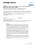 Báo cáo khoa học: "Identification and characterisation of a novel anti-viral peptide against avian influenza virus H9N"