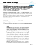 báo cáo khoa học: "  Comparative transcriptomic characterization of aluminum, sodium chloride, cadmium and copper rhizotoxicities in Arabidopsis thaliana"