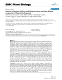 báo cáo khoa học: "  Erwinia carotovora elicitors and Botrytis cinerea activate defense responses in Physcomitrella patens"