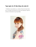 Ngọt ngào tóc tết dịu dàng cho mùa hè