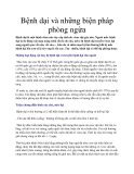 Bệnh dại và những biện pháp phòng ngừa