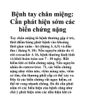 Bệnh tay chân miệng: Cần phát hiện sớm các biến chứng nặng