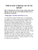 Tính an toàn và hiệu lực của vắc xin ngũ giá