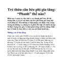 Trẻ thừa cân béo phì gia tăng: “Phanh” thế nào?
