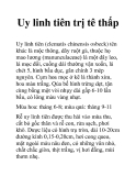 Uy linh tiên trị tê thấp