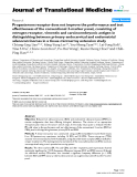 báo cáo hóa học:" Progesterone receptor does not improve the performance and test effectiveness of the conventional 3-marker panel, consisting of estrogen receptor, vimentin and carcinoembryonic antigen in distinguishing between primary endocervical and endometrial adenocarcinomas in a tissue microarray extension study"