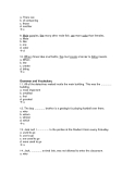 a. There are b. of comparing c. those d. another c 9. Male guppies, like many other male fish,