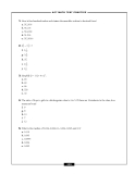 – ACT MATH TEST PRACTICE –

1. How is ﬁve hundred twelve and sixteen thousandths written in