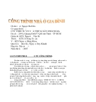 Công trình nhà ở gia đình