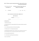 Mẫu số 7.2 Mẫu báo cáo giám sát, đánh giá thực hiện đầu tư 6 tháng, năm đối với các dự án ứng dụng công nghệ thông tin