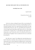 Báo cáo nghiên cứu khoa học " QUAN HỆ TRUNG QUỐC VỚI CÁC NƯỚC PHƯƠNG TÂY  GIAI ĐOẠN 1644 - 1842 "