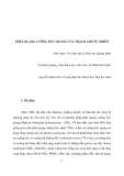 Báo cáo nghiên cứu khoa học " PHÁT QUANG CƯỠNG BỨC QUANG CỦA THẠCH ANH TỰ NHIÊN "