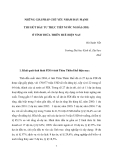 Báo cáo nghiên cứu khoa học " NHỮNG GIẢI PHÁP CHỦ YẾU NHẰM ĐẨY MẠNH THU HÚT ĐẦU TƯ TRỰC TIẾP NƯỚC NGOÀI (FDI) Ở TỈNH THỪA THIÊN HUẾ HIỆN NAY "