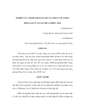 Báo cáo nghiên cứu khoa học " NGHIÊN CỨU THÀNH PHẦN GEN H5 CỦA VIRUS CÚM A/H5N1 PHÂN LẬP TỪ VỊT TẠI THỪA THIÊN - HUẾ  "
