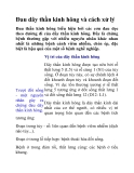 Đau dây thần kinh hông và cách xử lý