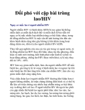 Ðối phó với cặp bài trùng lao/HIV