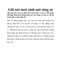 Mệt mỏi kéo theo sự nhăn nhó, khó chịu và xấu xí.