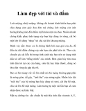 Làm đẹp với tỏi và dấm