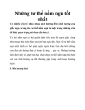 Những tư thế nằm ngủ tốt nhất