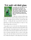 Trẻ mãi với thời gian