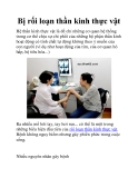 Bị rối loạn thần kinh thực vật