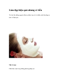 Làm đẹp hiệu quả nhưng rẻ tiền