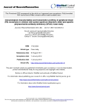 báo cáo hóa học: " Immunological characterization and transcription profiling of peripheral blood (PB) monocytes in children with autism spectrum disorders (ASD) and specific polysaccharide antibody deficiency (SPAD): Case study"