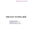 Tài liệu: Thuyết tương đối