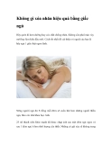 Không gì xóa nhăn hiệu quả bằng giấc ngủ