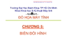 Đồ hoạ máy tính - Chương 5