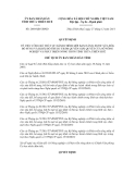 Quyết định số 2689/QĐ-UBND 