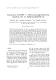 Báo cáo nghiên cứu khoa học " Ứng dụng mô hình MIKE FLOOD tính toán ngập lụt hệ thống sông Nhuệ - Đáy trên địa bàn thành phố Hà Nội "