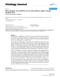 báo cáo hóa học:"  Macrophages and cytokines in the early defence against herpes simplex virus"