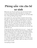 Phòng uốn ván cho bê sơ sinh