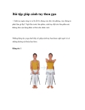 Bài tập để giúp cánh tay thon gọn