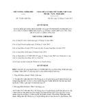 Quyết định số 72/2011/QĐ-TTg 