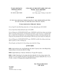 Quyết định số 40/2011/QĐ-UBND 