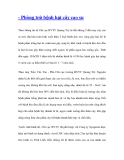 - Phòng trừ bệnh hại cây cao su