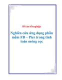 Đồ án tốt nghiệp Nghiên cứu ứng dụng phần mềm FB – Pier trong tính toán móng cọc