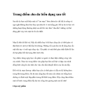 Trang điểm cho da biến dạng sau tết