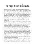 Bí mật kính đổi màu
