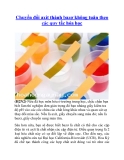 Chuyển đổi axít thành bazơ không tuân theo các quy tắc hóa học