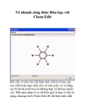 Vẽ nhanh công thức Hóa học với Chem Edit