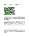 Các làng nghề chuẩn bị đón tết