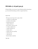 Đổi khẩu vị với patê gan gà